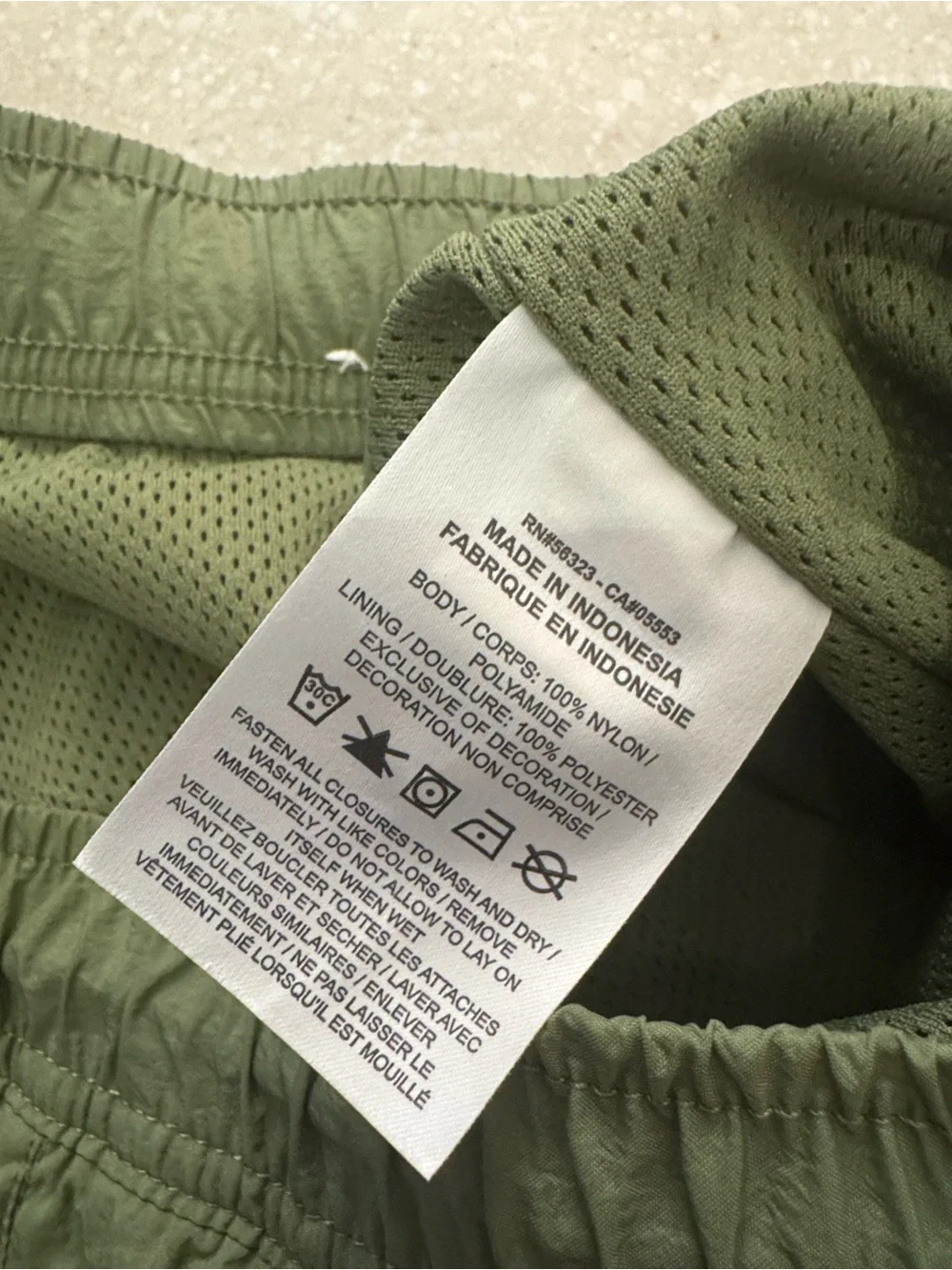 Jordan Pants Sports Jam Olive Sz M